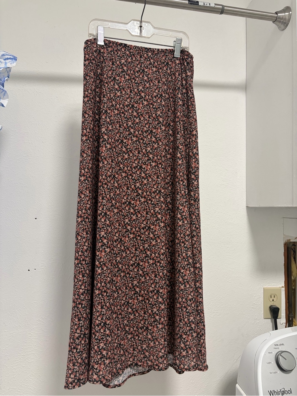 RSQ floral maxi skirt